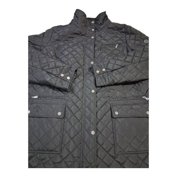 Calvin Klein Diamond Quilted Women's 1X Gorpcore Outwear Winter Puffer Jacket - Picture 6 of 15